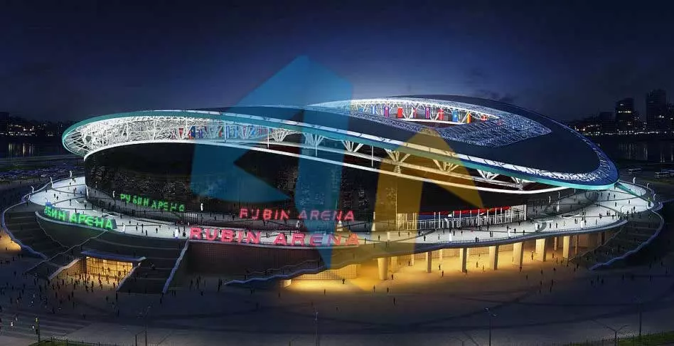 استادیوم کازان آرنا در شهر کازان استادیوم کازان آرنا در شهر کازان